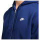 Nike Ανδρική ζακέτα Sportswear Club Full-Zip Fleece Hoodie